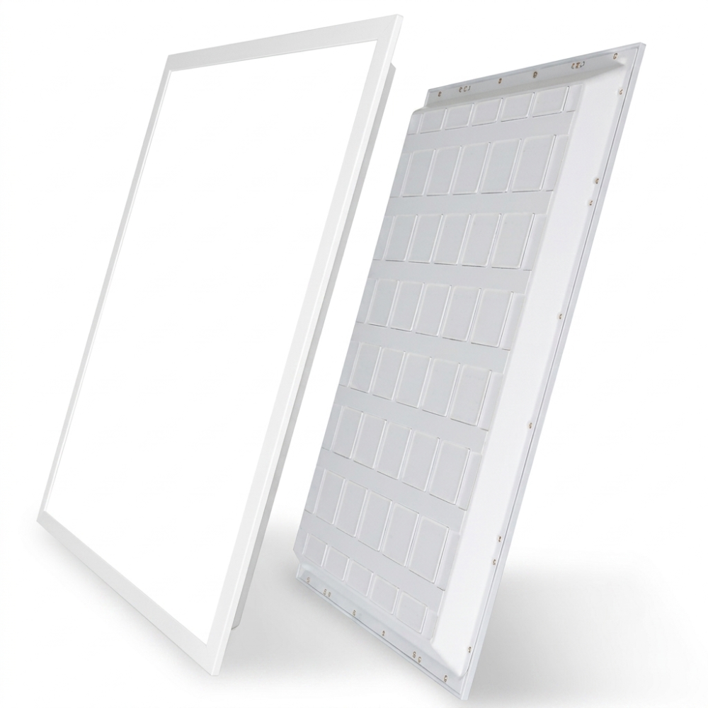 Commercial Backlit LED Panel Light | Non-Yellowing Ceiling Troffer for Office & Retail