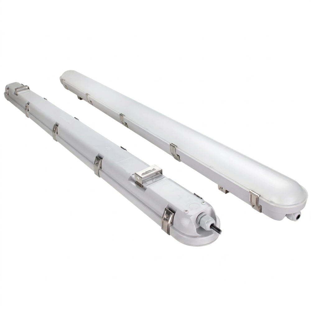 LED Triproof Light | IP65/IP66 Waterproof Vapor Tight Luminaire for Cold Storage & Food Plants