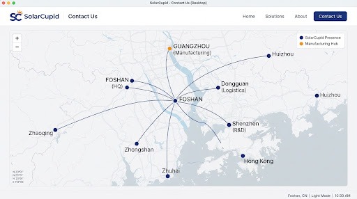 Map of Headquarters